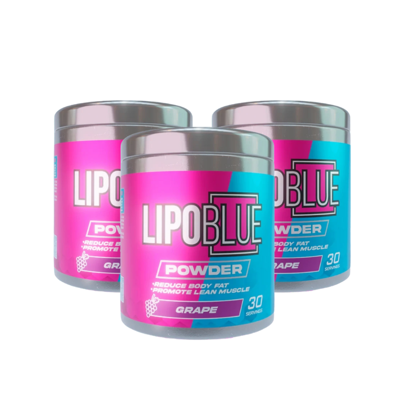 LIPOBLUE POWDER GRAPE TRATAMIENTO 3 MESES